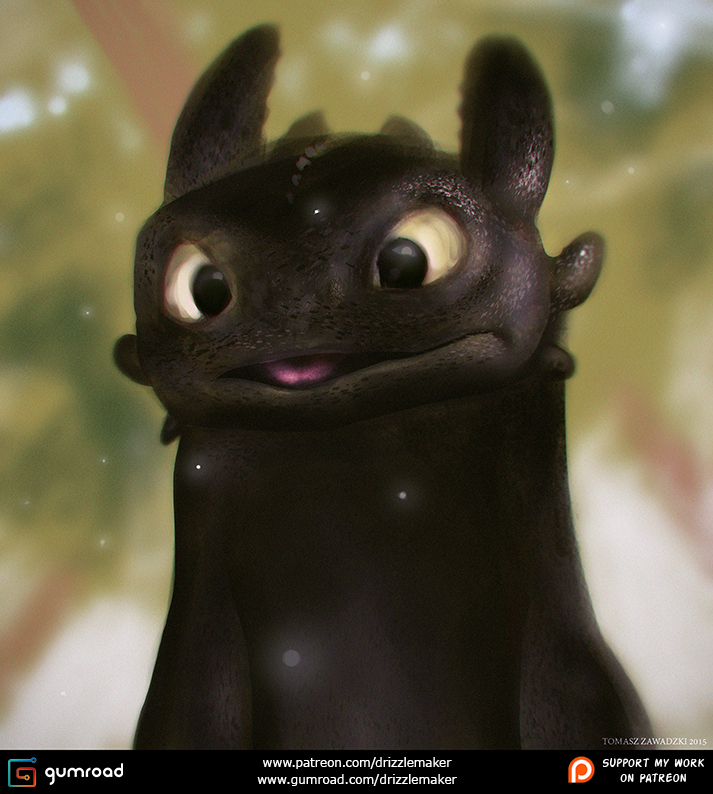 Toothless - How To Train Your Dragon