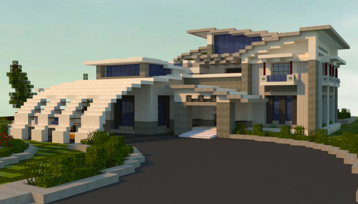 MODERN HOUSE MINECRAFT 07 by MaxterKgb on DeviantArt