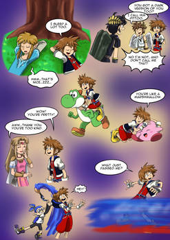 Sora making friends 2