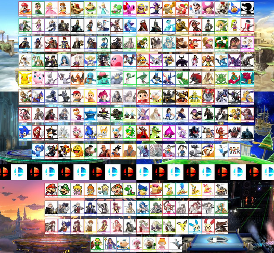 Super smash bros ultimate roster by Supersmasher1 on DeviantArt