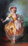 reproduction of Rococo style by Lubna-fatiha