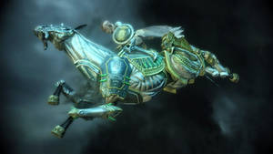 FFXIII-2 Odin and Lightning vs Chaos Bahamut