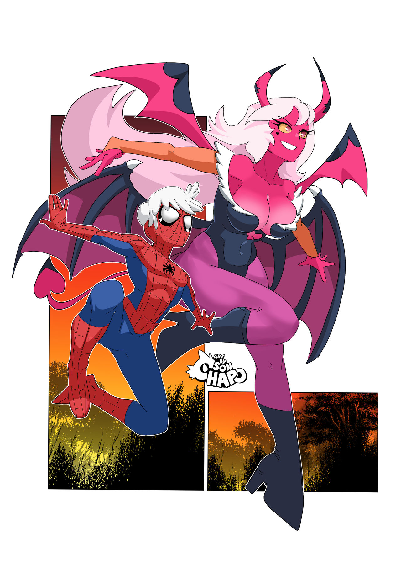 ALAD: Spider-Linc and Verosika Morrigan II Turbo