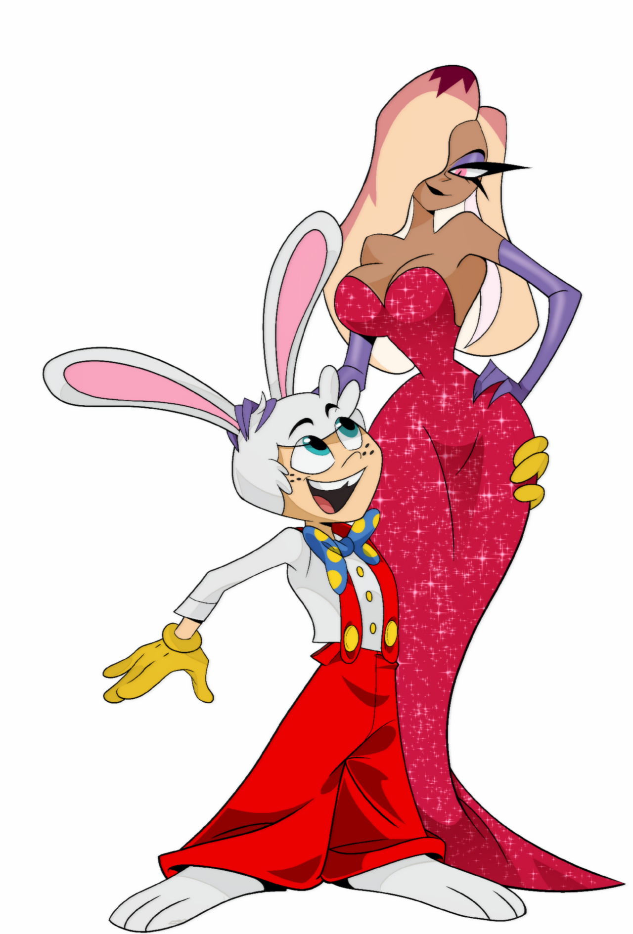 ALAD: Lincoln Rabbit and Verosika Rabbit by ThunderD007 on DeviantArt