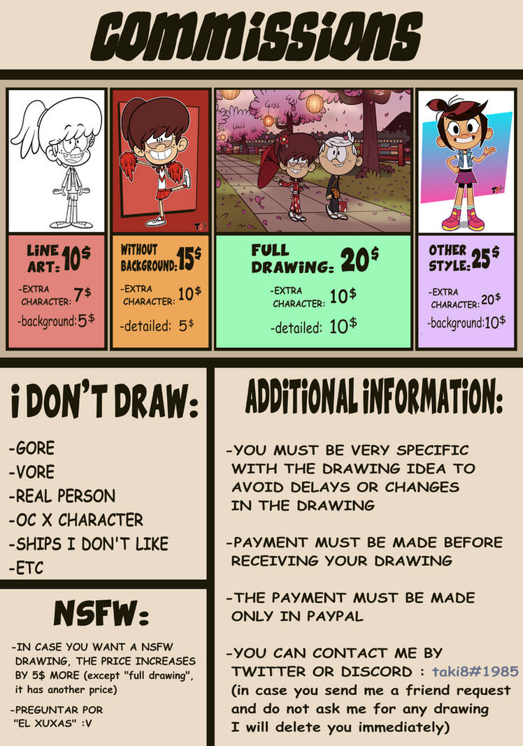 Taki8Hiro Commission List