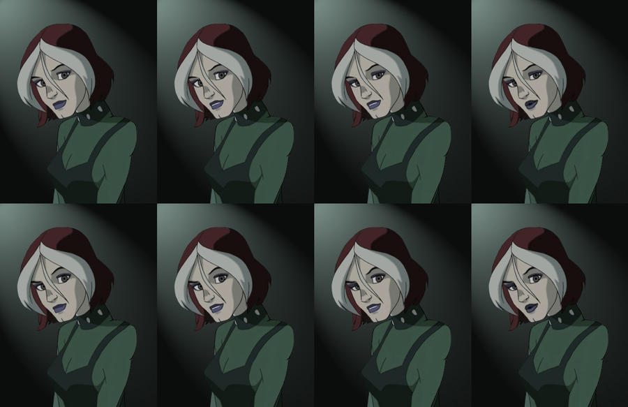 Rogue X-Men Evo - Portraits by MattHunX on DeviantArt
