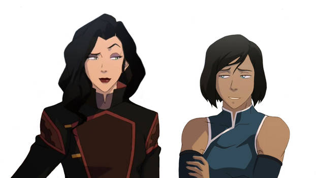 Korra and Asami - Book 4