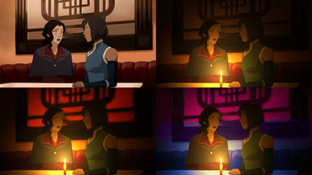 Korrasami - Back in the Restaurant by MattHunX
