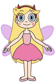 Star Butterfly as a Sugar Plum Fairy