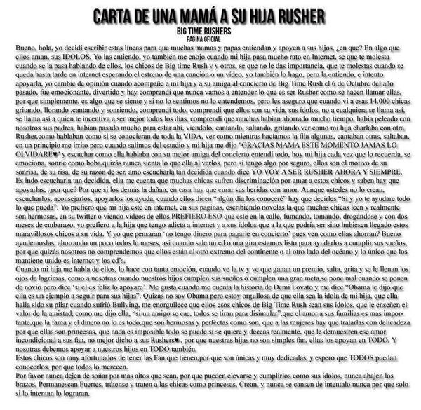 Carta De Madre A Su Hija Rusher By Samantha 233 On Deviantart Carta De Madre A Su Hija Rusher By Samantha 233 On Deviantart