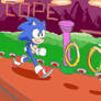 Sonic Romps through Spring Yard Zone