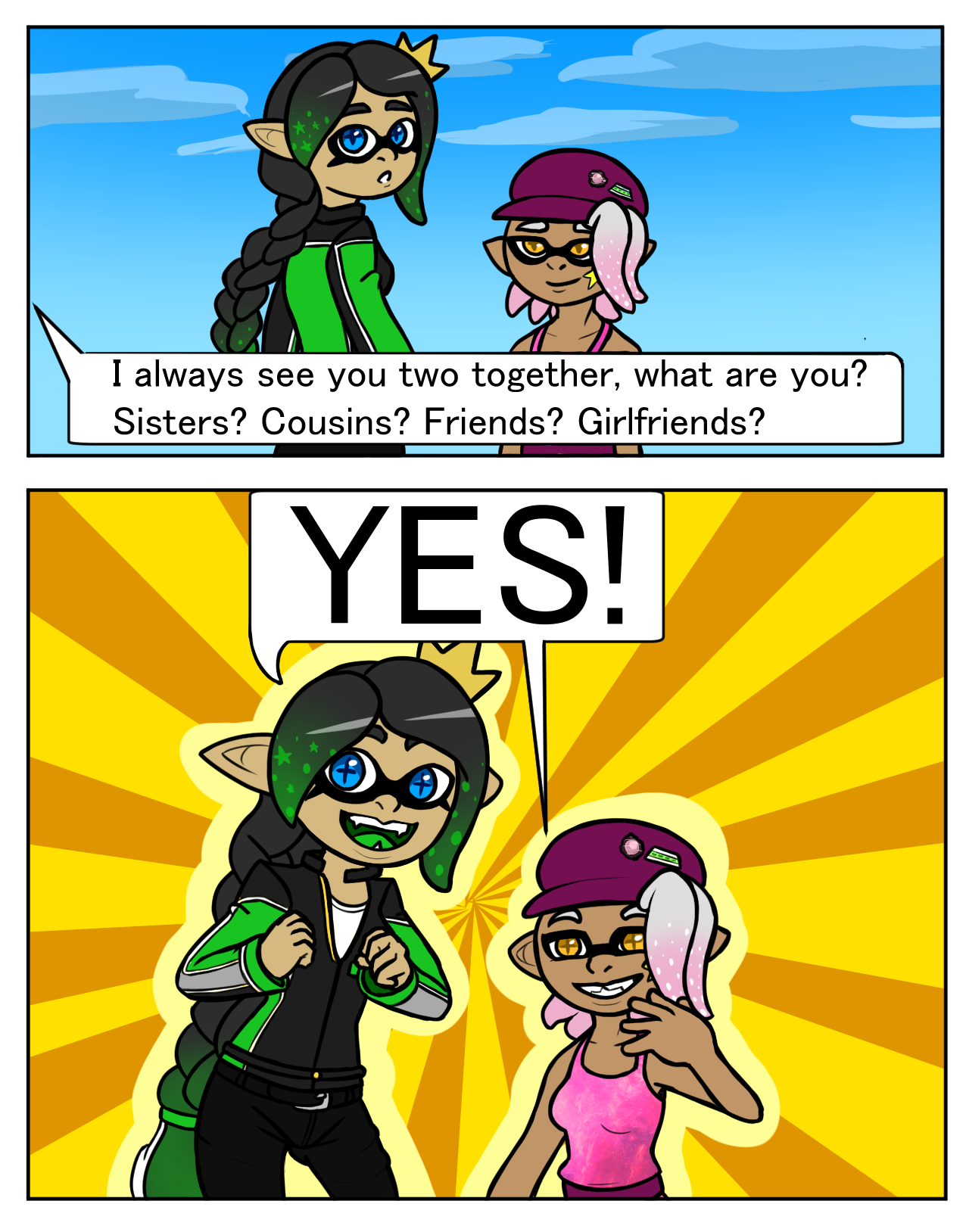 Neo Squid Sisters Comic