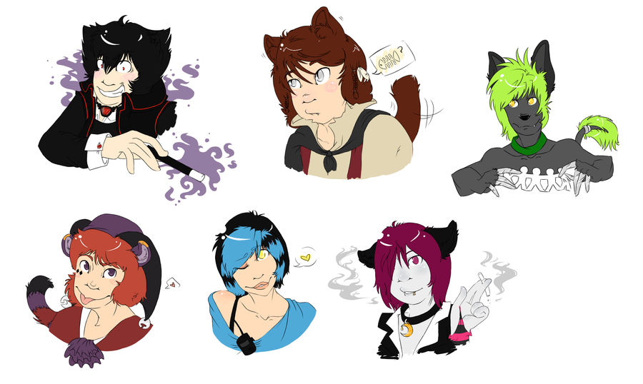 Bust Shots by nettlepaw on DeviantArt