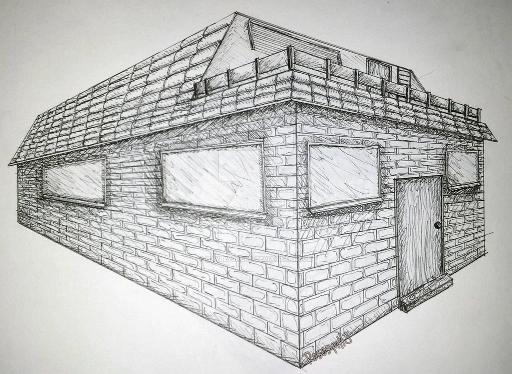 House 2 point perspective - Viscom by HayleyJacka on DeviantArt