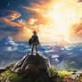 Legend of Zelda - BotW - Poster art redraw