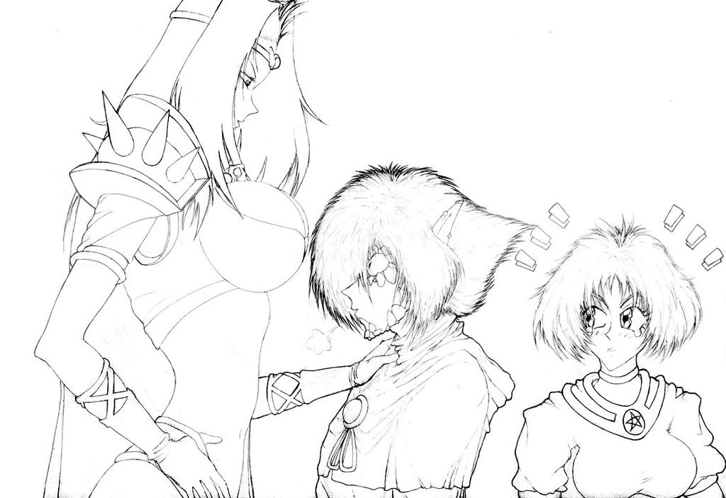 Slayers inked by Gargu on DeviantArt