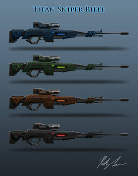 Titan Sniper Rifle: Sniper Gun Variation
