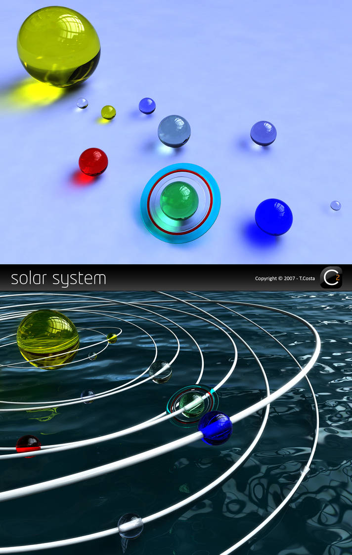 Custom Solar System Deviantart Solar System by CostaDesign on DeviantArt