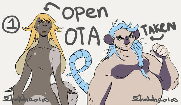 OPEN OTA 1/2 | Female Rabbit is still available