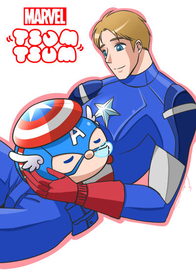 Marvel Tsum Tsum: Captain America