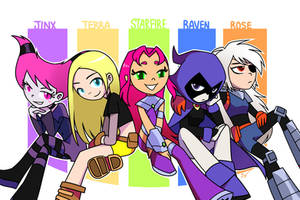 Teen Titans Go!:Girls Together