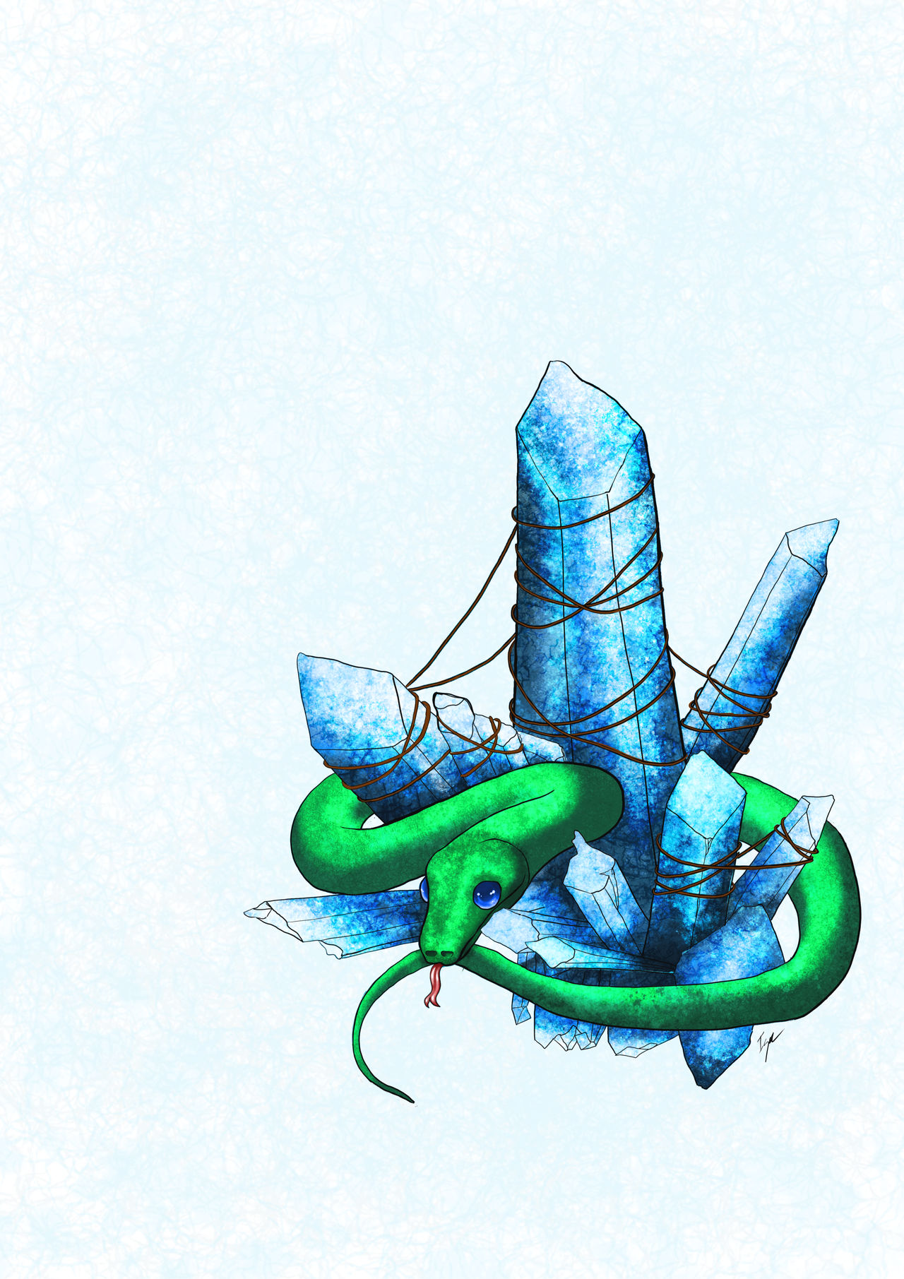 Deviantart Snake Crystal Snake_crystal by IsaOkami on DeviantArt