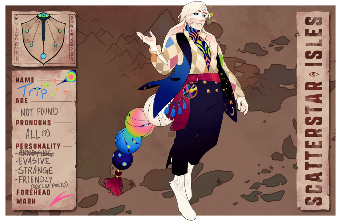 SCATTERSTAR ISLES || Trip Reference Sheet by Maximum-Cringe on DeviantArt