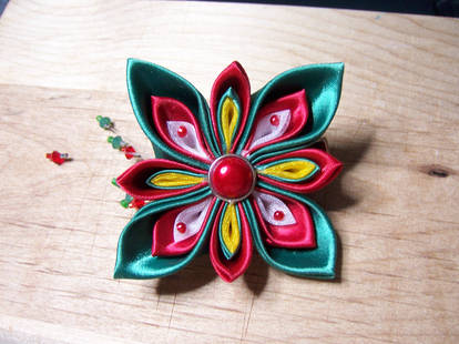 Kanzashi, Holiday Lily