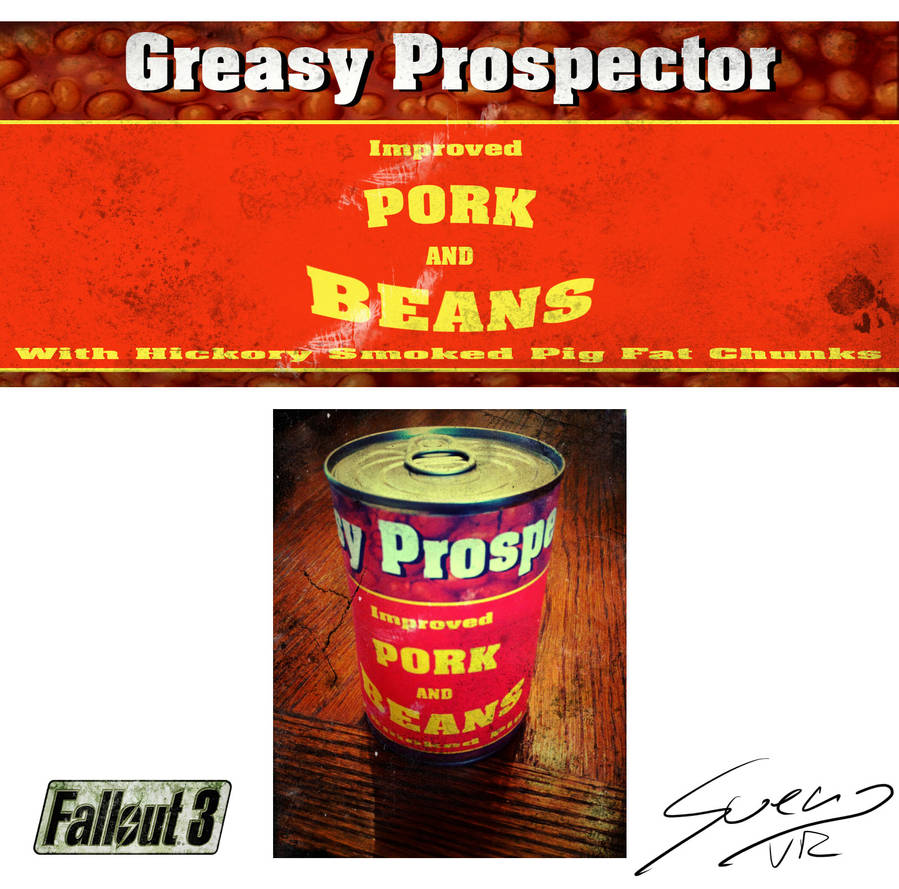 Fallout: Pork and Beans - Label by Sven-Ymirson on DeviantArt Fallout: Pork and Beans - Label by Sven-Ymirson on DeviantArt