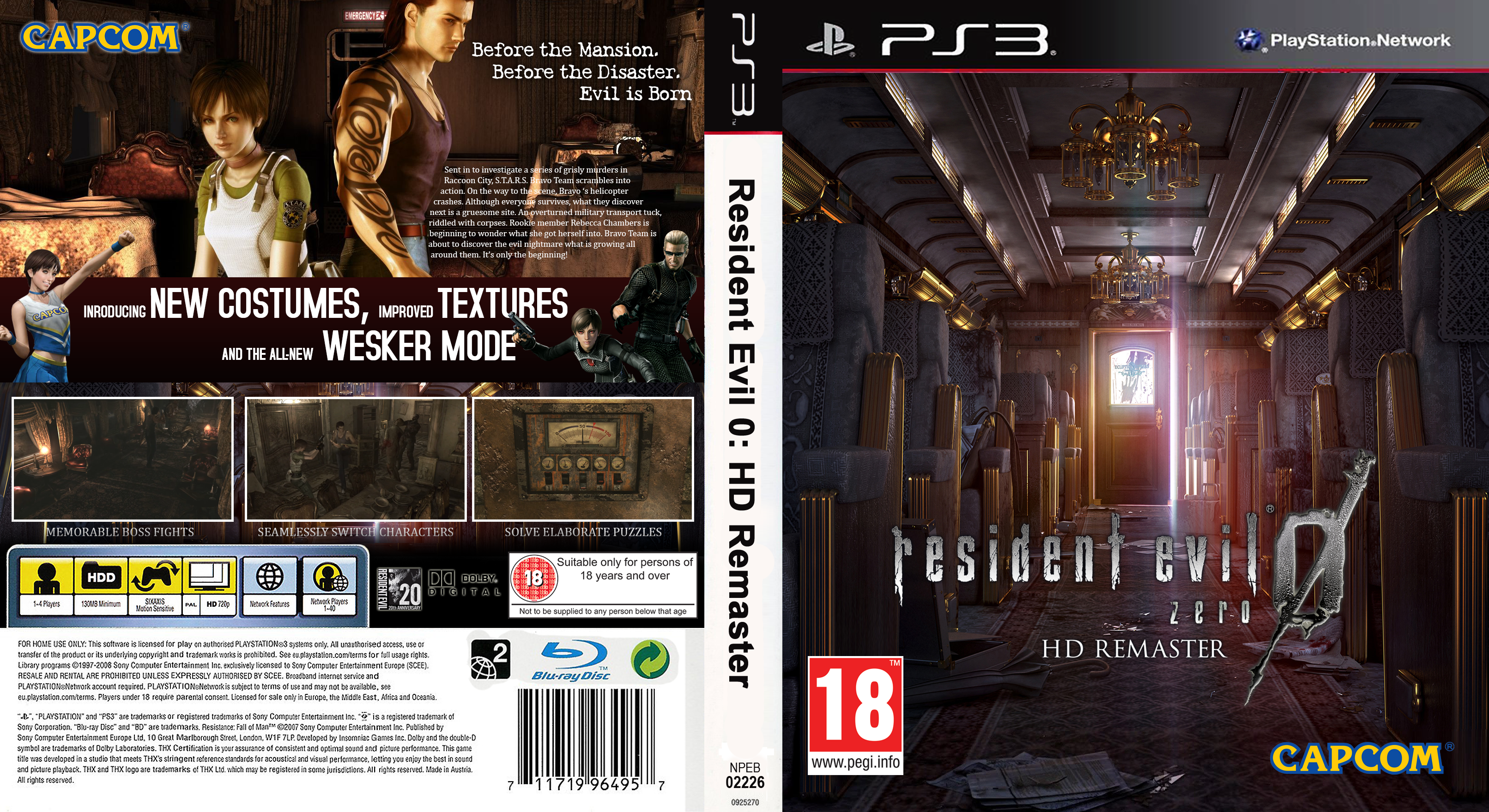 Resident Evil 1 Re-remake PS5 Cover by WatashiiZ on DeviantArt