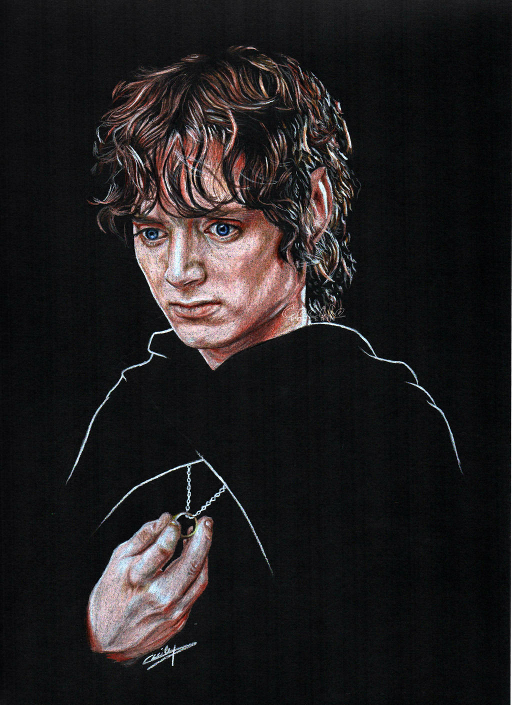 Frodo Baggins Deviantart Frodo Baggins by cecilepellerinfrance on DeviantArt