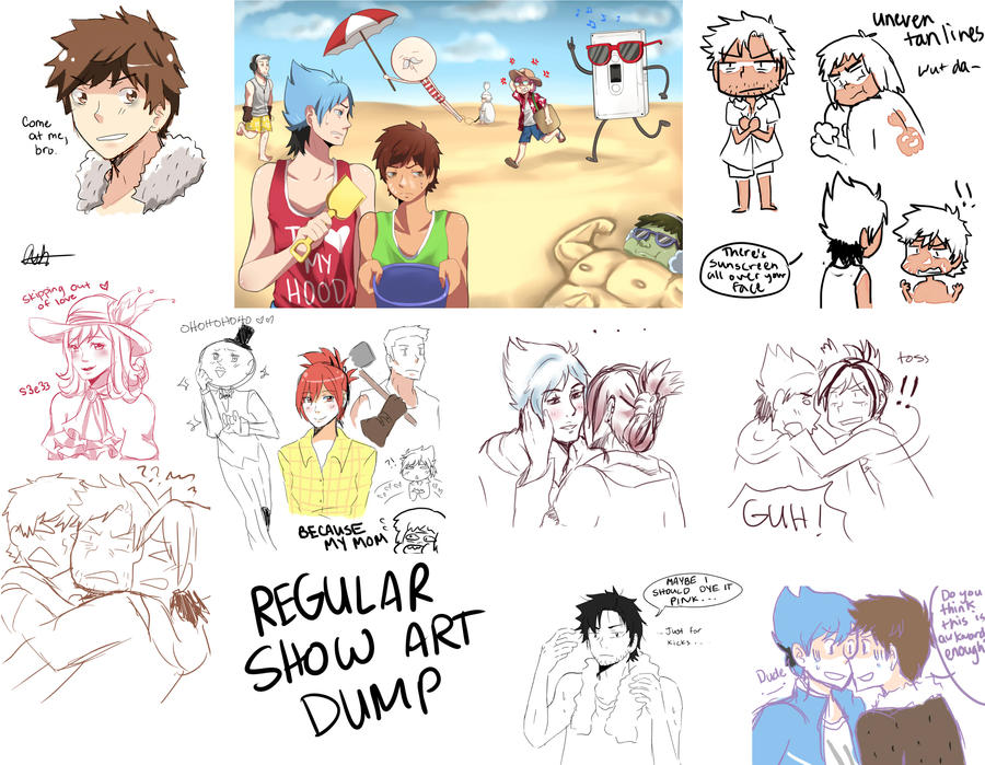 Regular Show Mlp Deviantart Regular Show Art Dump by mpascua123 on DeviantArt