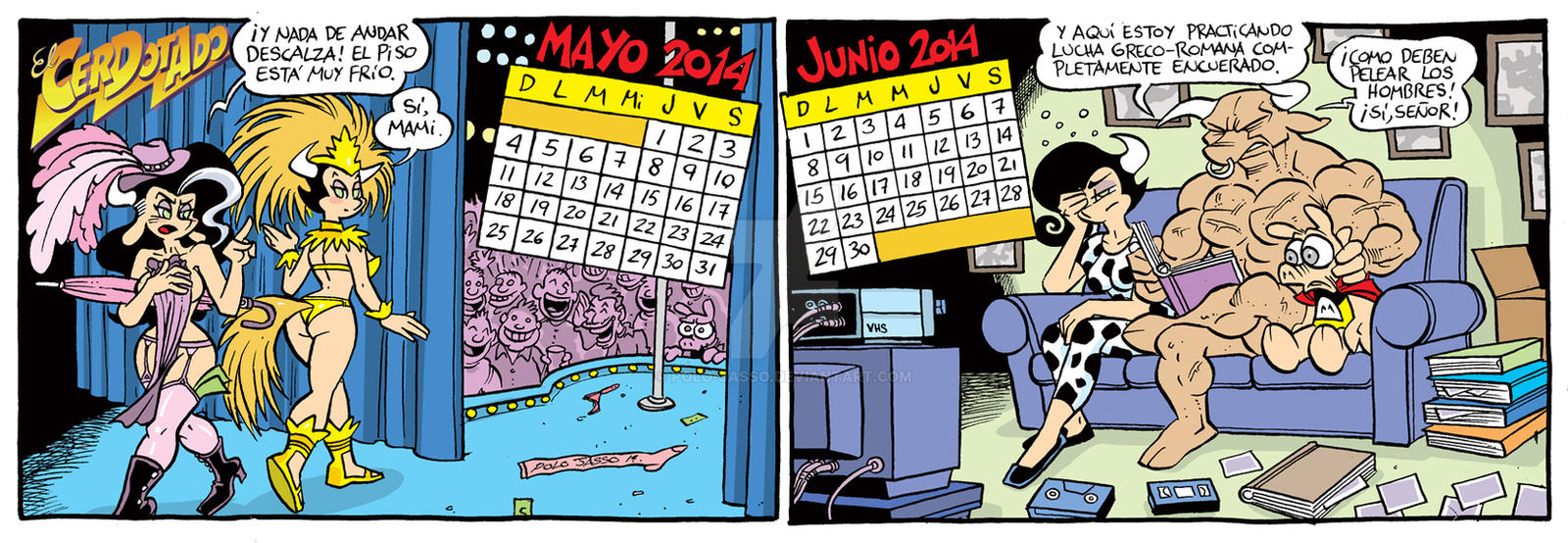 Calendario 2014 Mayo-Junio