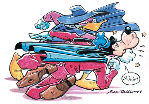 Pato Darkwing vs SuperTribi