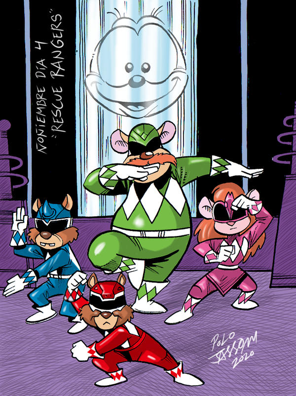 Pop Rescue Rangers Rescue Power Rangers by POLO-JASSO on DeviantArt