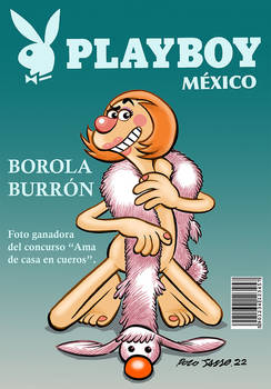 Borola Burron en Playboy