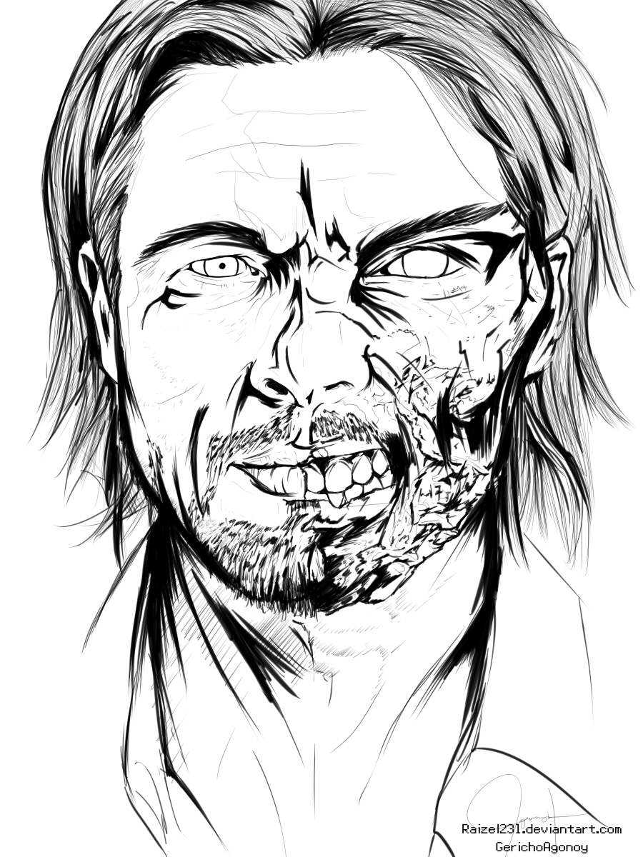 World War Z brad pitt zombie :D