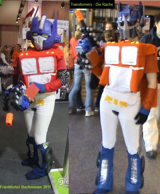 TF Cosplays Optimus Prime