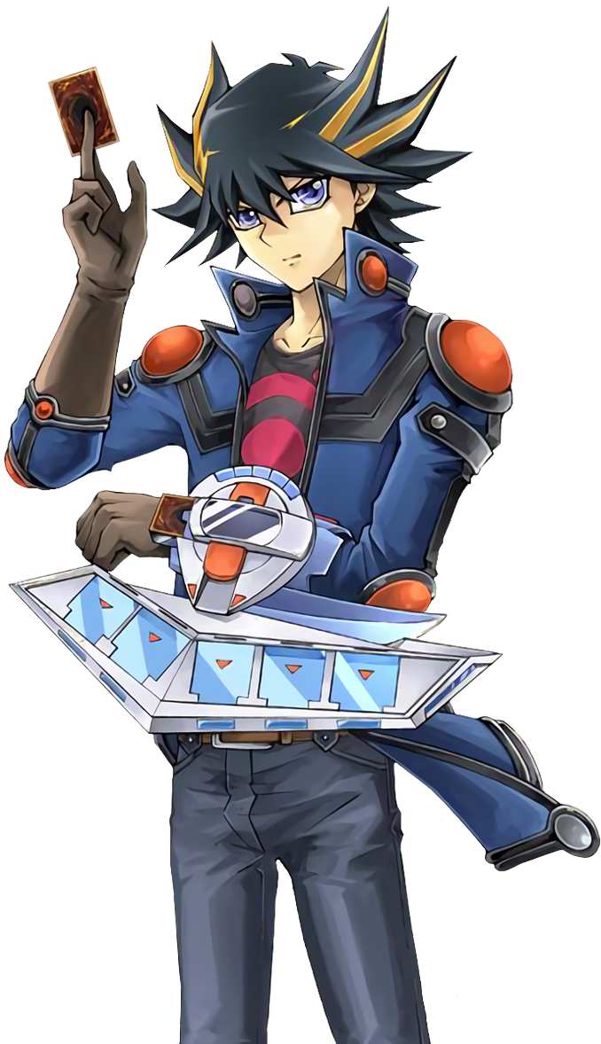 Yusei Fudo render 3 by CrimsonDragon01 on DeviantArt