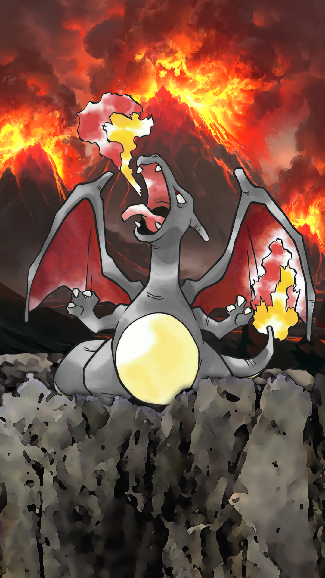 006 Shiny Charizard-Y by ExoticPoke on DeviantArt