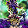 Yugi and Dark Magician Phone Wallpaper 1