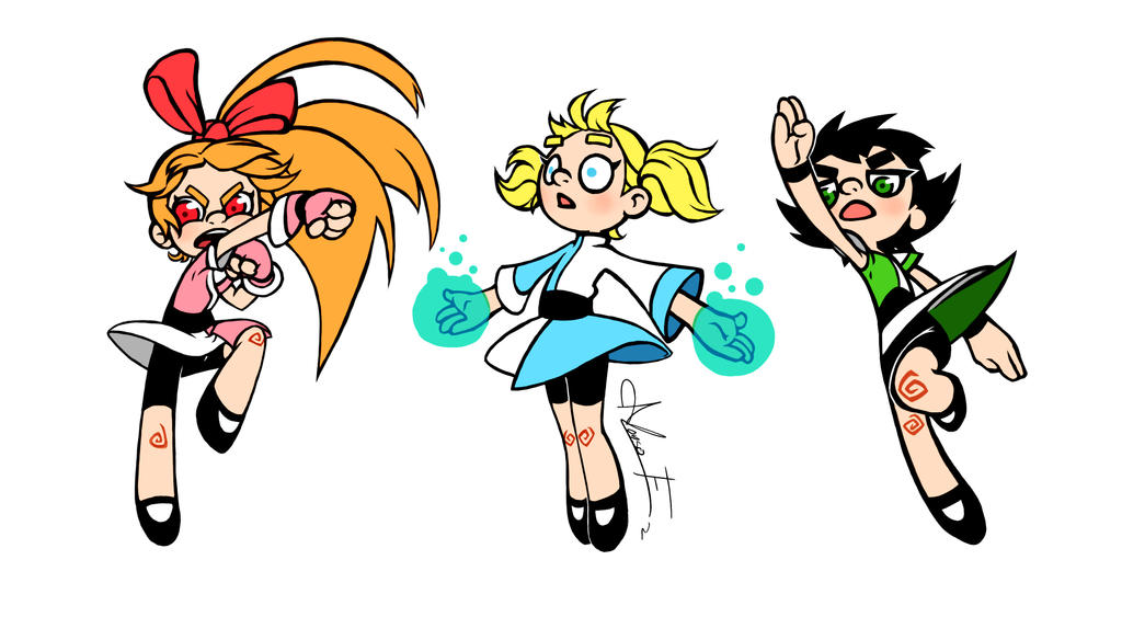 The Powerpuff Girls - Redesign by PictorIocus on DeviantArt.