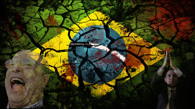 Brazil Flag corruption 2 By Bzk