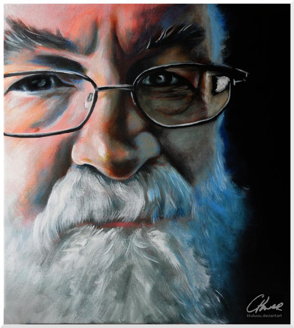 Sir Terry Pratchett by Ktuluuu