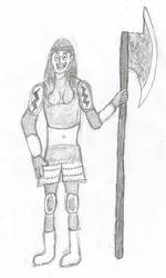 Female Guard Sketch