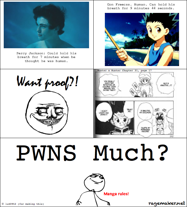 Rage Comic: PWNS much? Holding Le Breath