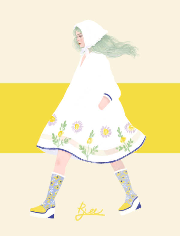 White Dress by aikaparanoid