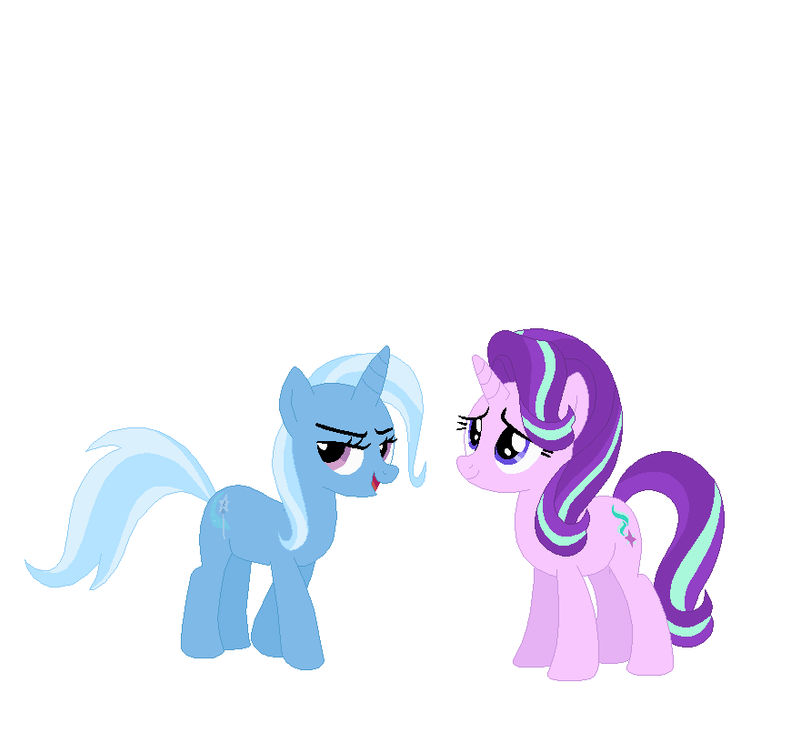 Starlight Glimmer and Trixie by pizzasister on DeviantArt starlight glimmer and trixie