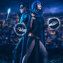 Nightwing and Raven