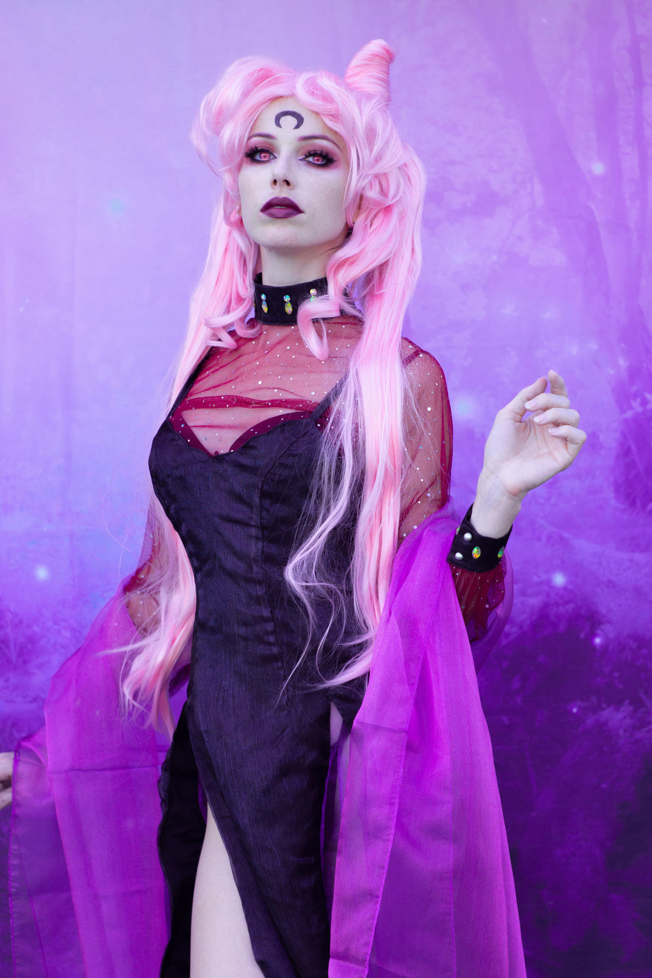 Lady cosplay dark 12 Halloween